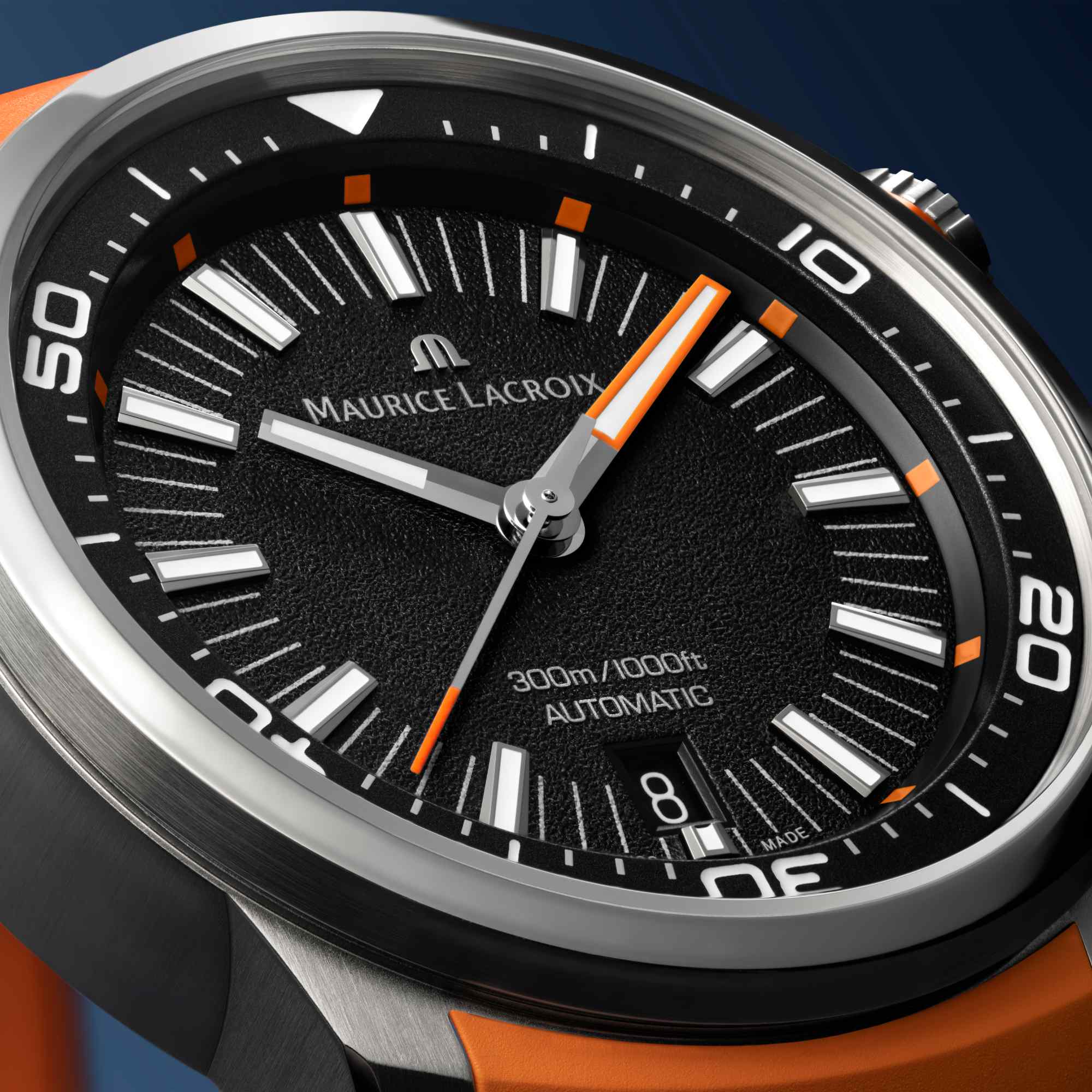 Maurice Lacroix Pontos S Diver 42mm (PT6248-SS00L-330-J) aus Edelstahl
