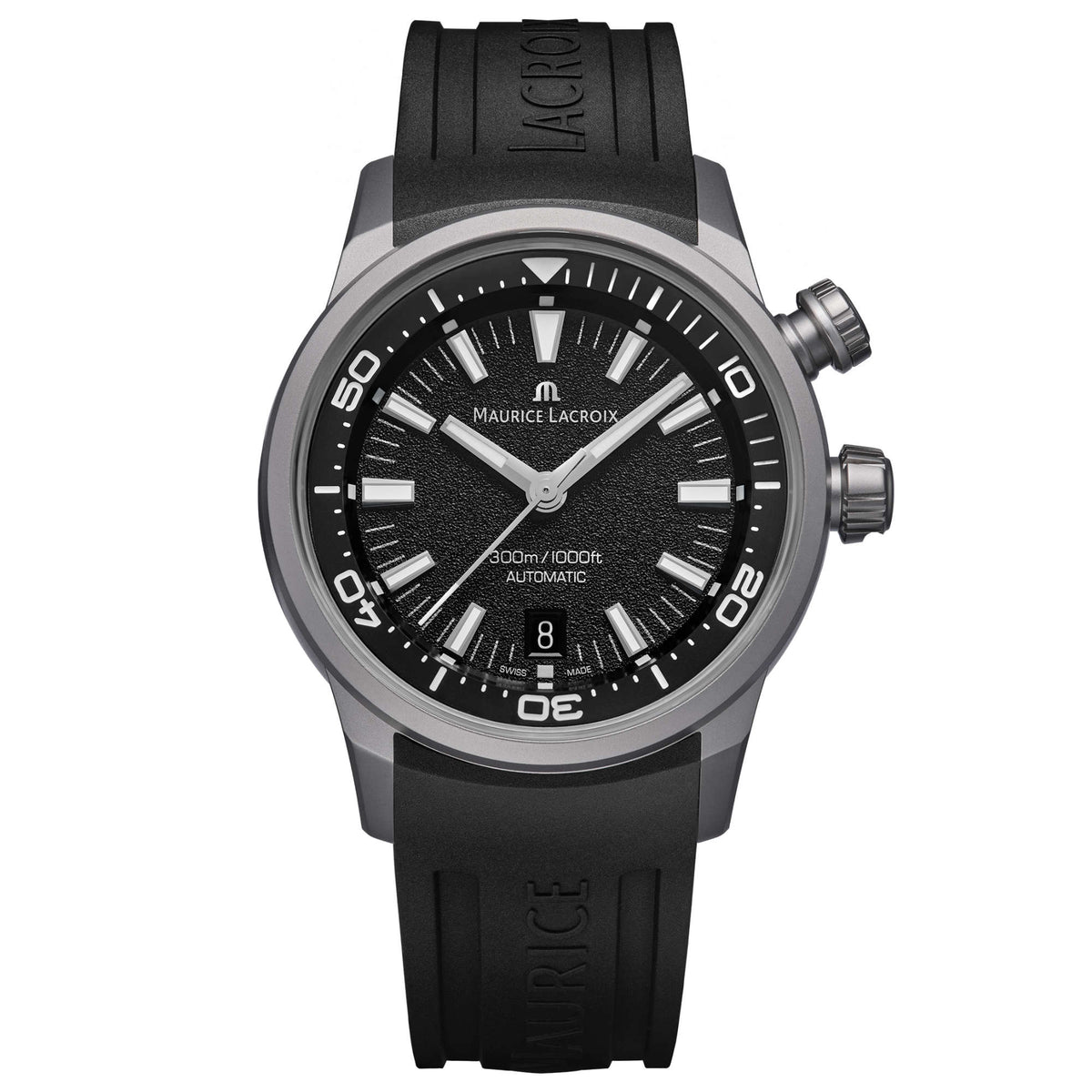 Maurice Lacroix Pontos S Diver (PT6248-TT03L-330-2) aus Titan