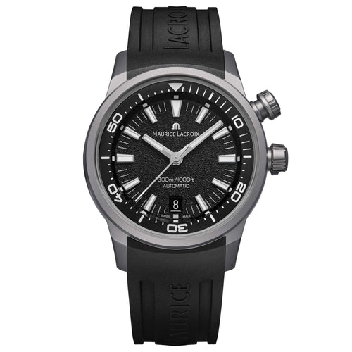 Maurice Lacroix Pontos S Diver (PT6248-TT03L-330-2) aus Titan