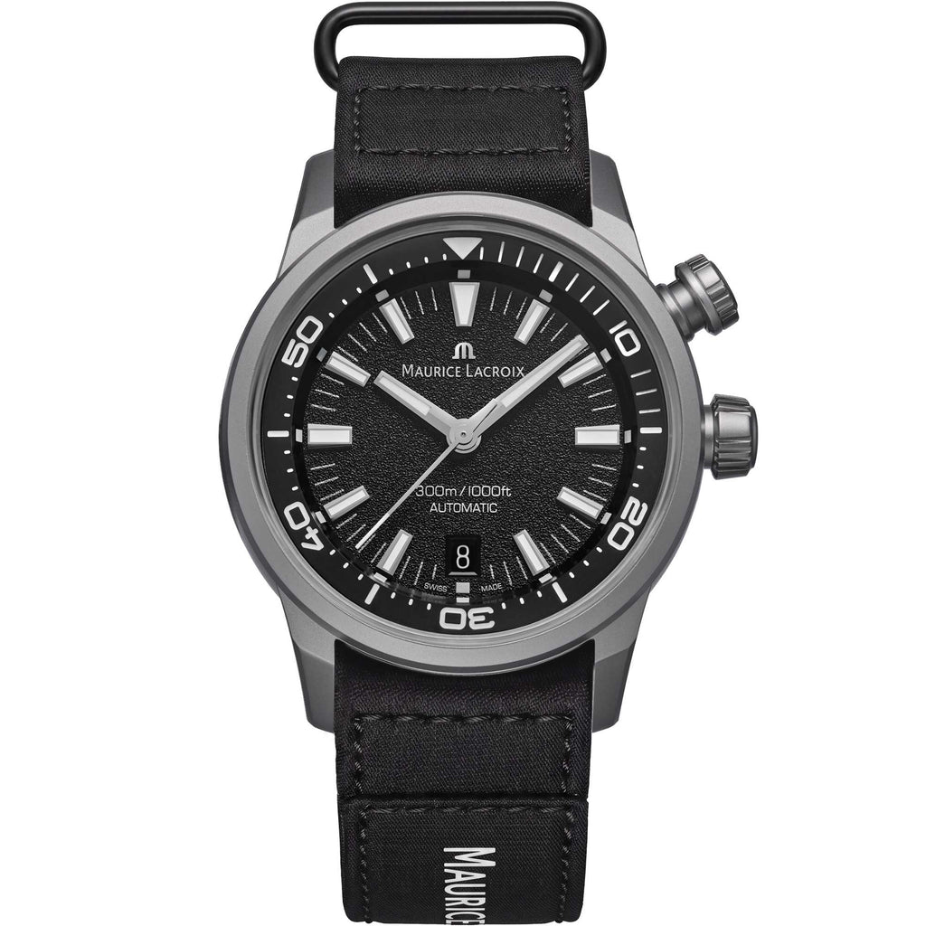 Maurice Lacroix Pontos S Diver (PT6248-TT03L-330-2) aus Titan