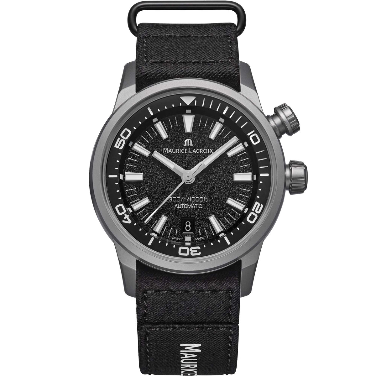 Maurice Lacroix Pontos S Diver (PT6248-TT03L-330-2) aus Titan