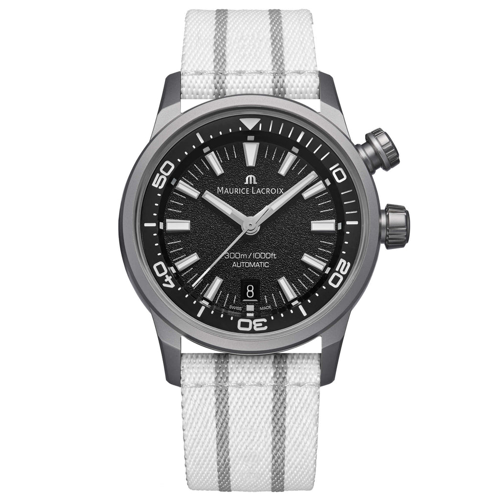 Maurice Lacroix Pontos S Diver (PT6248-TT03L-330-2) aus Titan