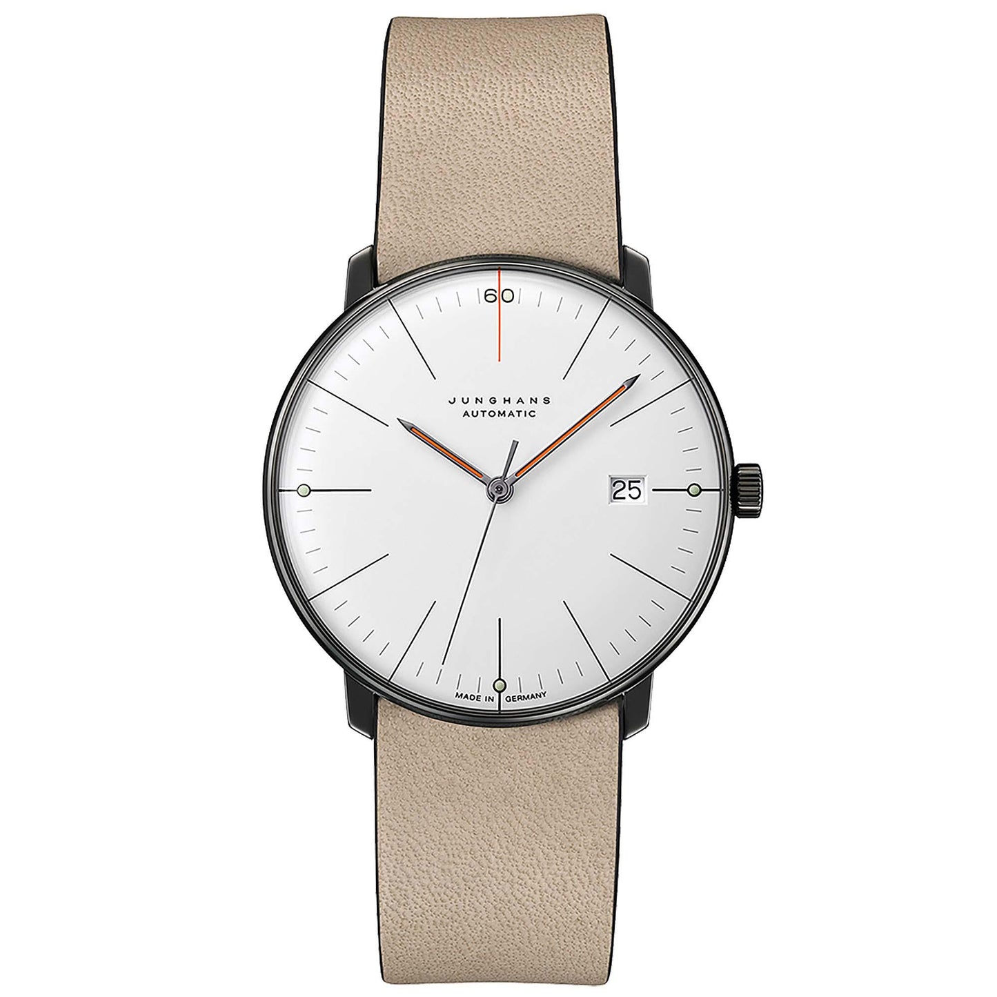 Max Bill Automatic Edition Set 60, Leder von Junghans (27/4108.02)