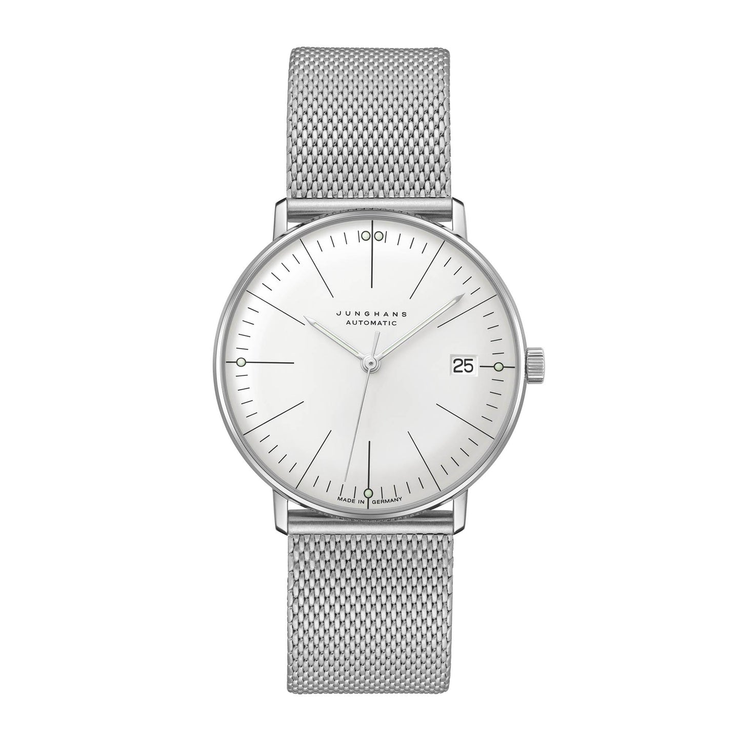 max bill Kleine Automatic, Edelstahl von Junghans (027/4106.46)