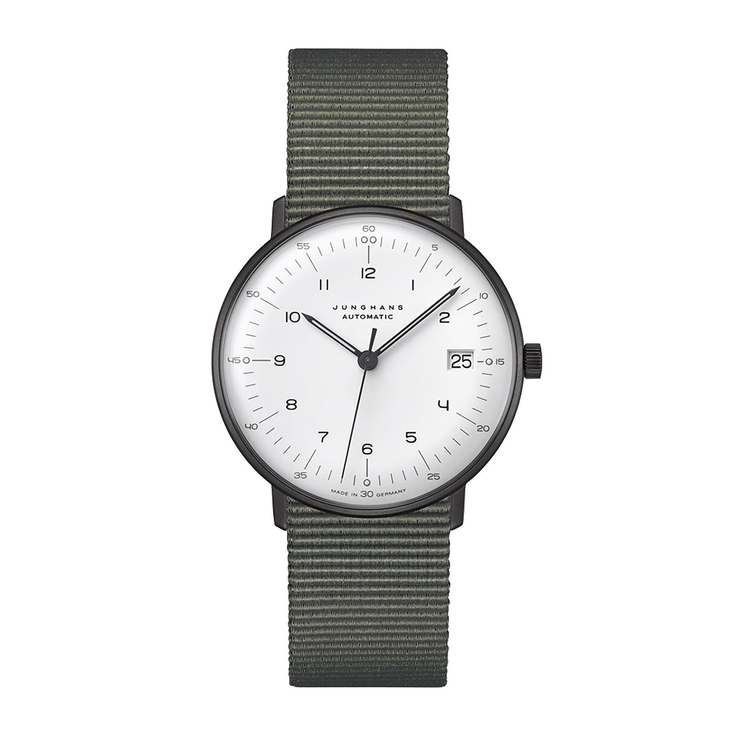 Max Bill Kleine Automatic, Edelstahl von Junghans (27/4005.02)