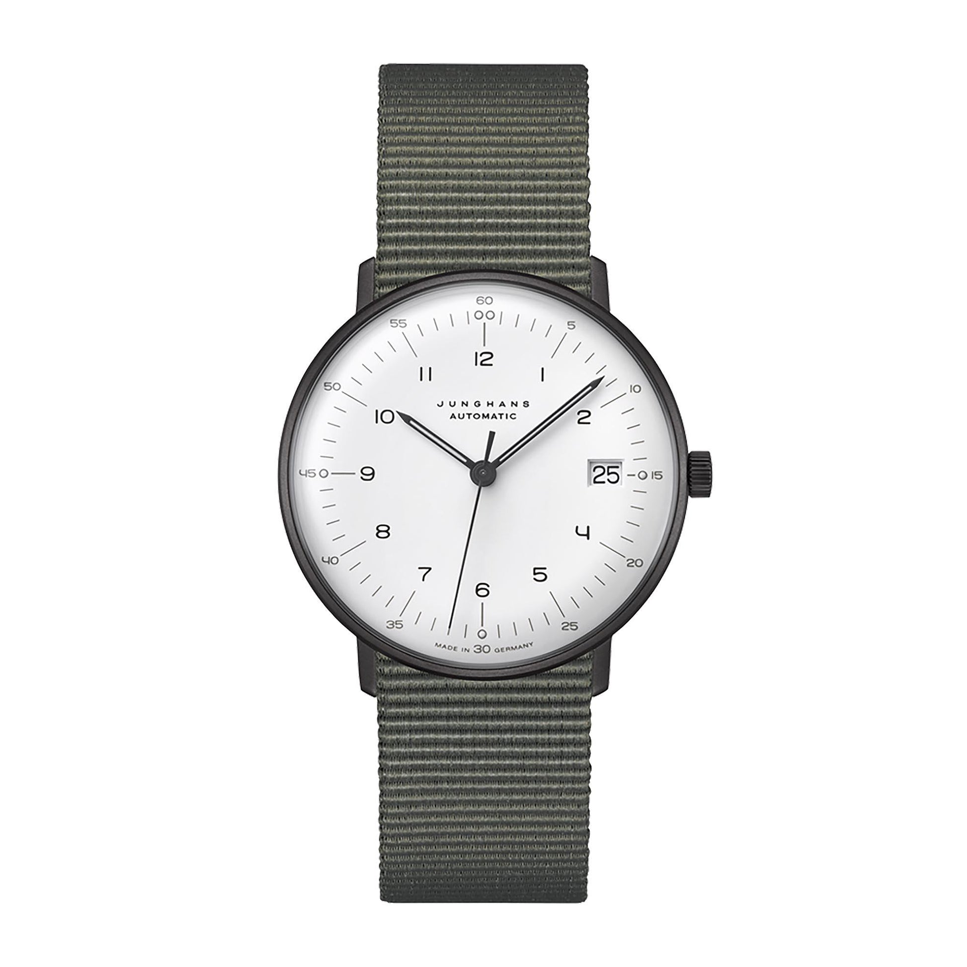 Max Bill Kleine Automatic, Edelstahl von Junghans (27/4005.02)