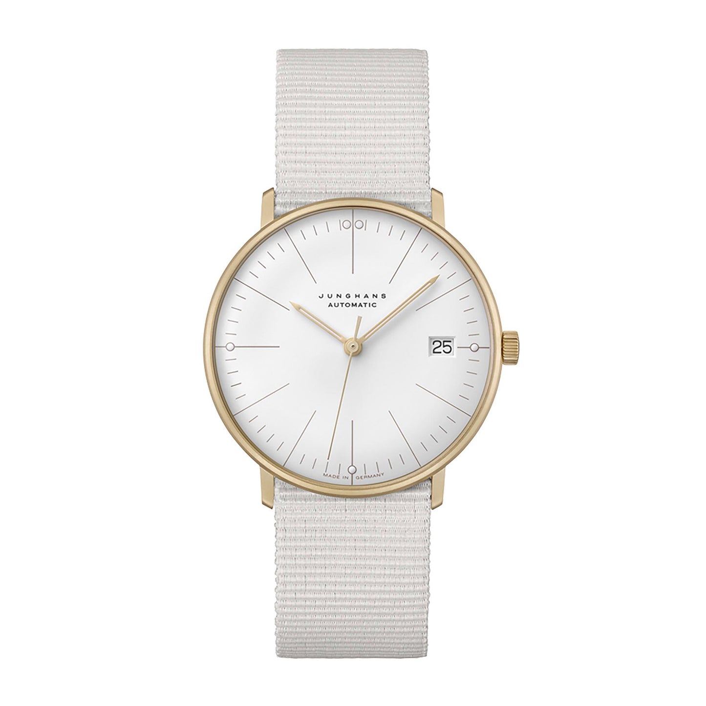 Max Bill Kleine Automatic, Edelstahl von Junghans (27/7006.02)