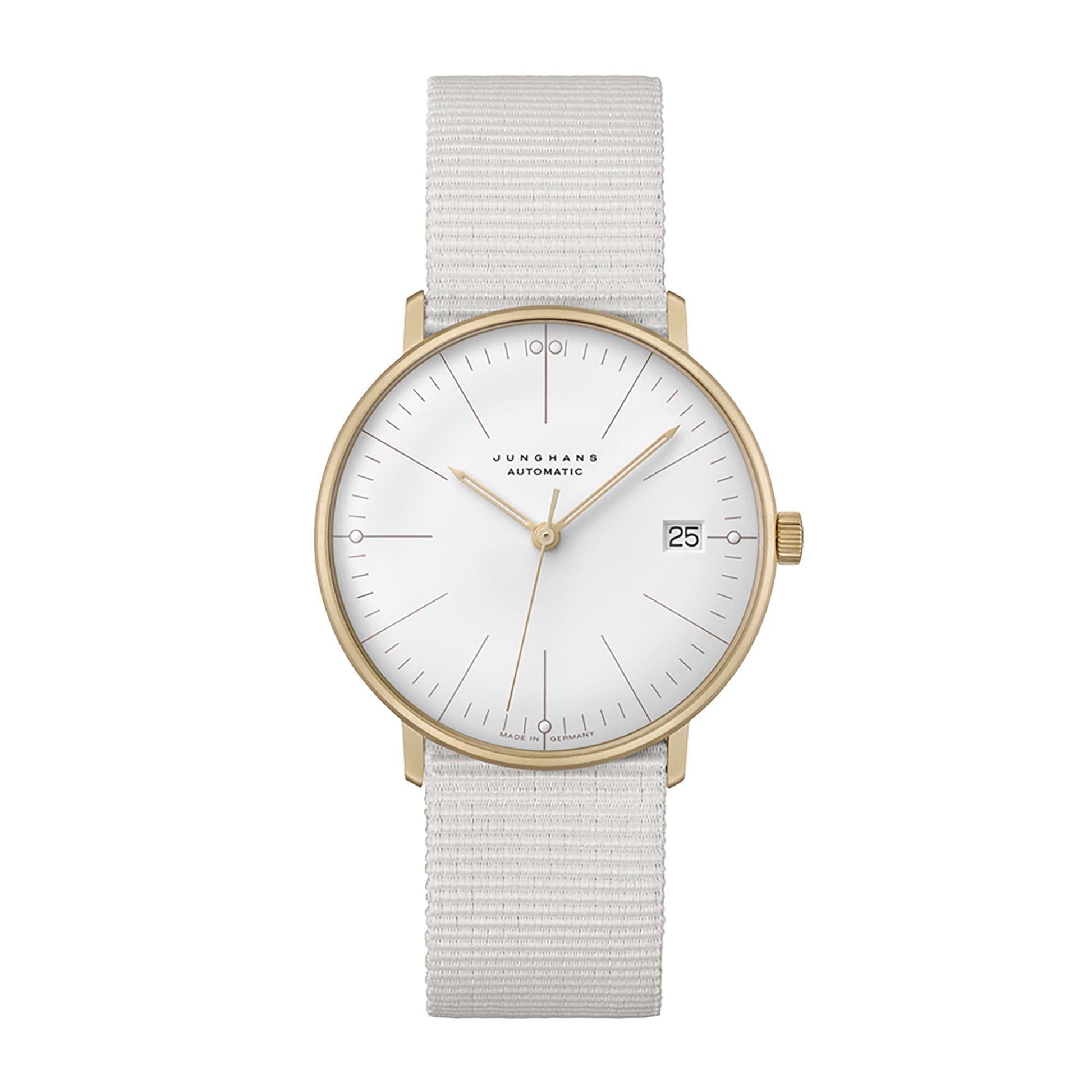 Max Bill Kleine Automatic, Edelstahl von Junghans (27/7006.02)