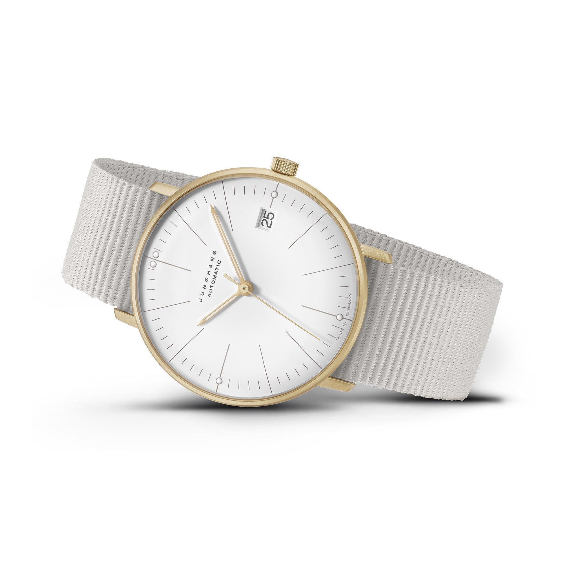 Max Bill Kleine Automatic, Edelstahl von Junghans (27/7006.02)