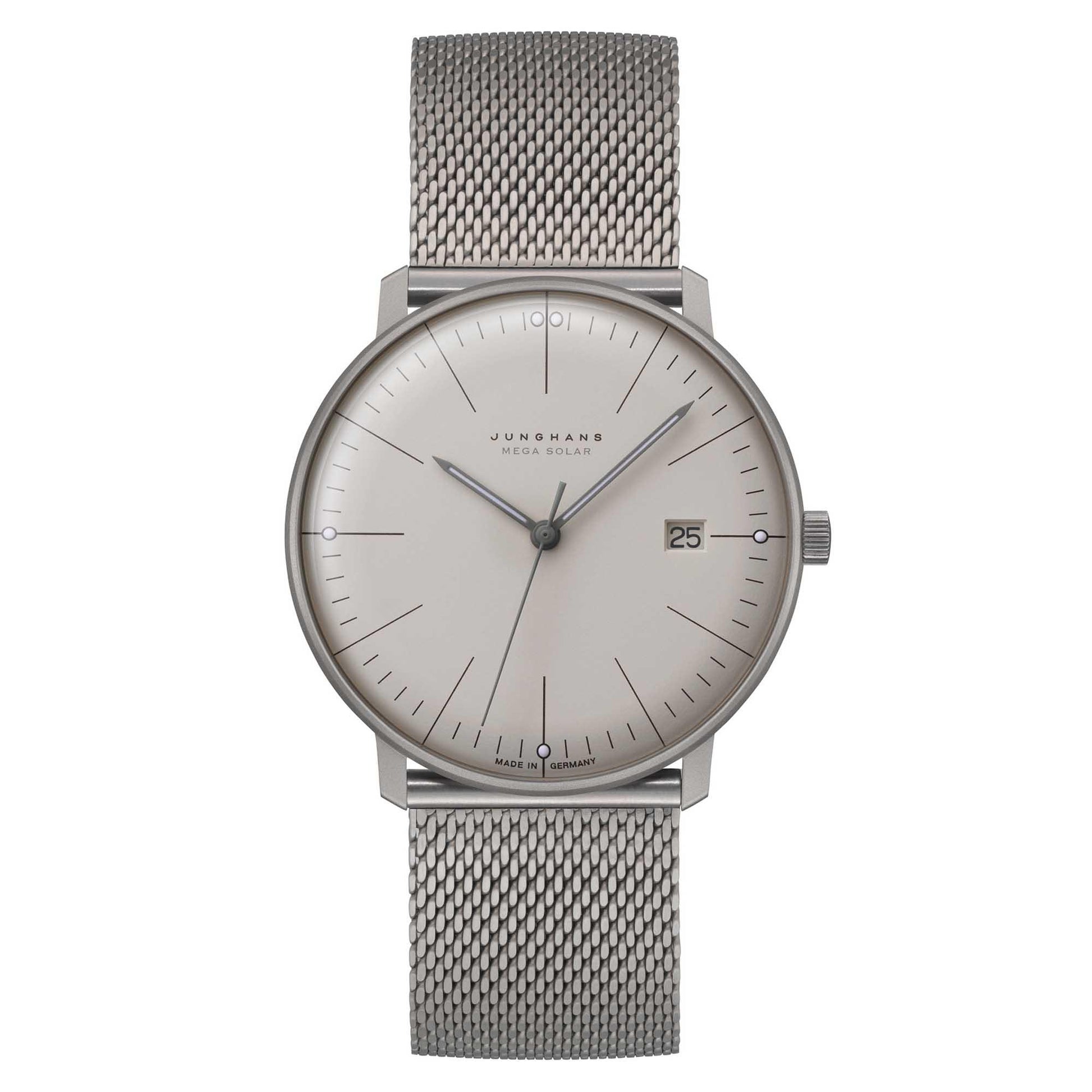 max bill MEGA Solar,  von Junghans (059/2022.48)