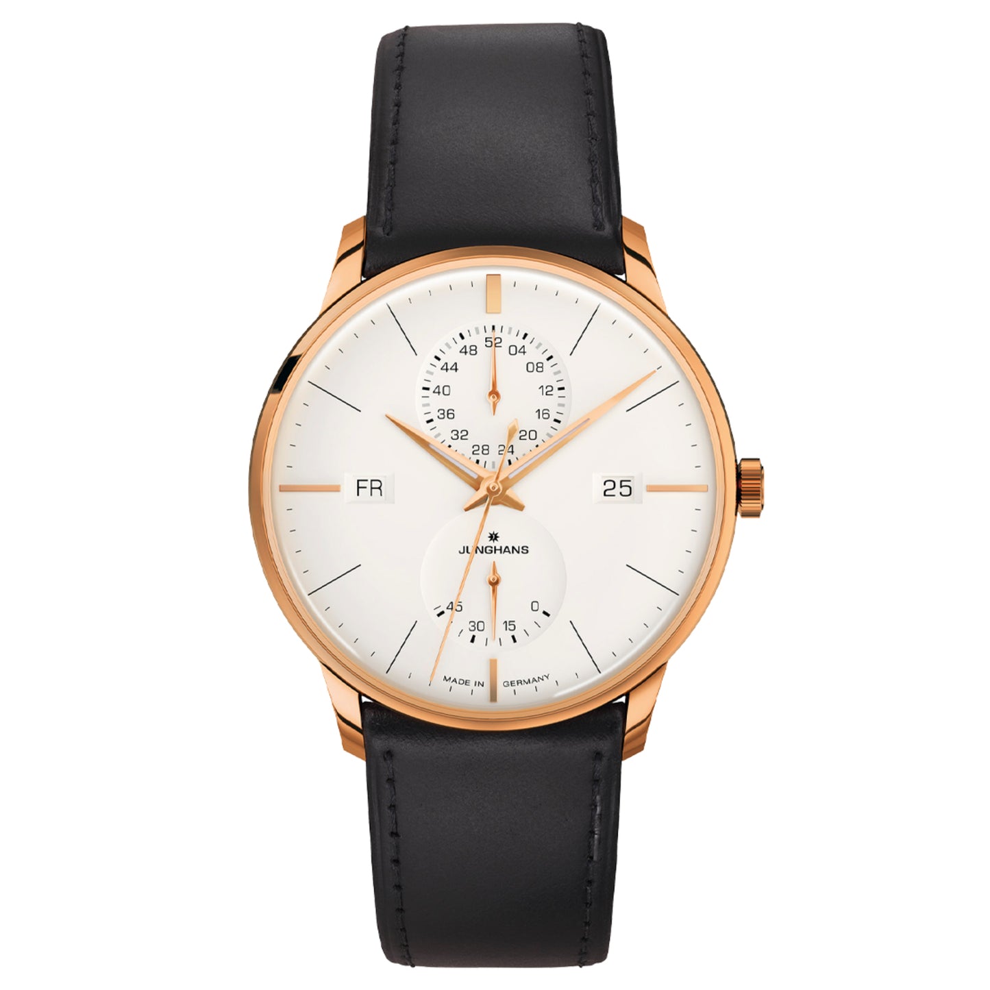 Meister Agenda, Datum englisch, Leder von Junghans (27/7066.03)