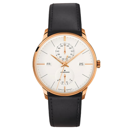 Meister Agenda, Datum englisch, Leder von Junghans (27/7066.03)