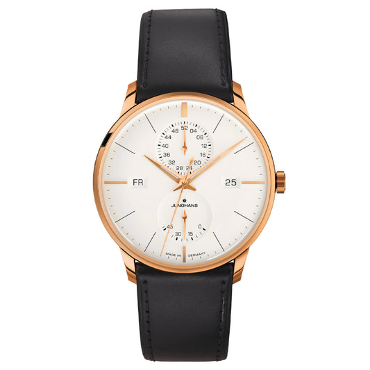 Meister Agenda, Datum englisch, Leder von Junghans (27/7066.03)