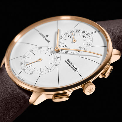 Meister fein Chronoscope MEGA Solar, Edelstahl von Junghans (59/7201.00)