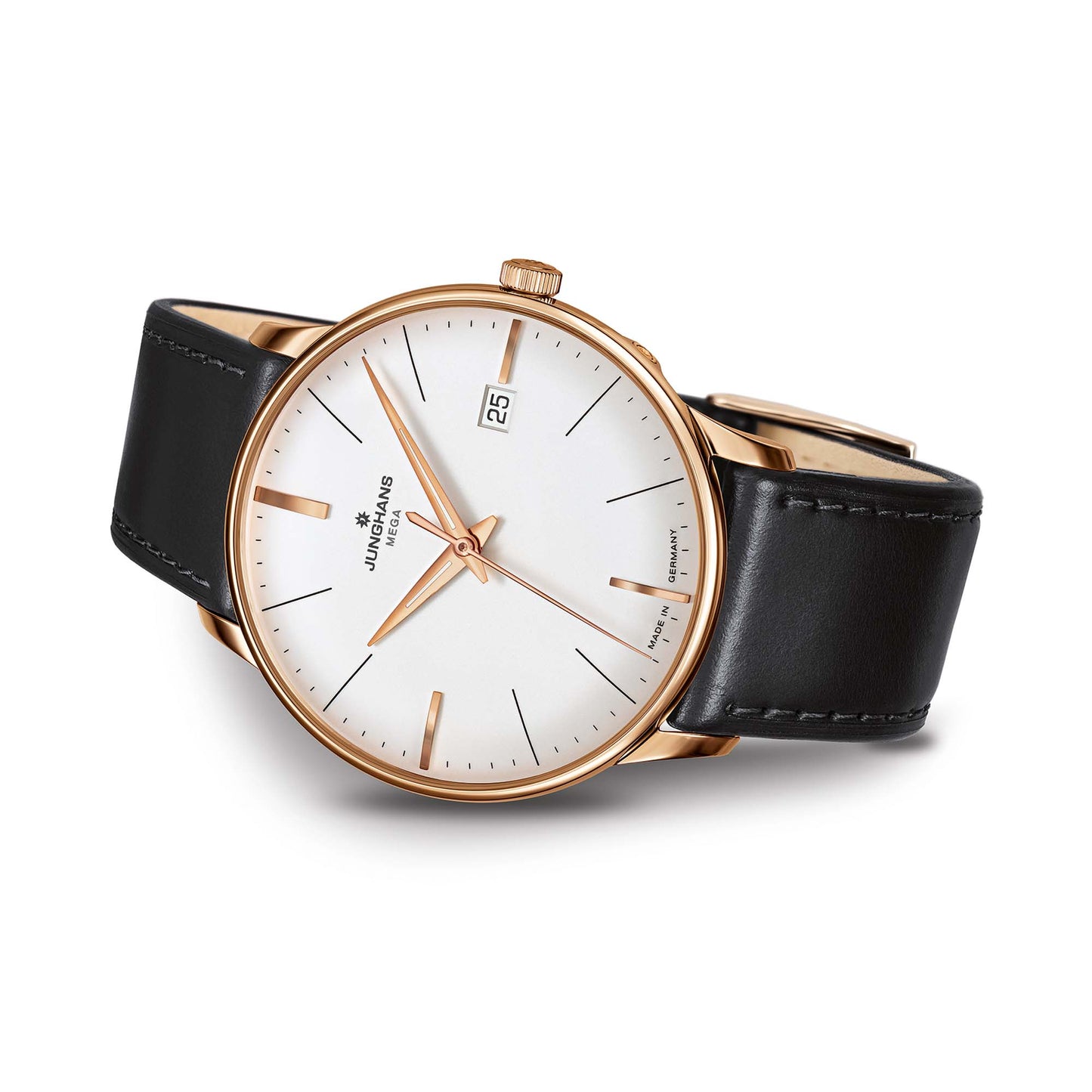 Meister MEGA, Roségold von Junghans (58/7800.00)