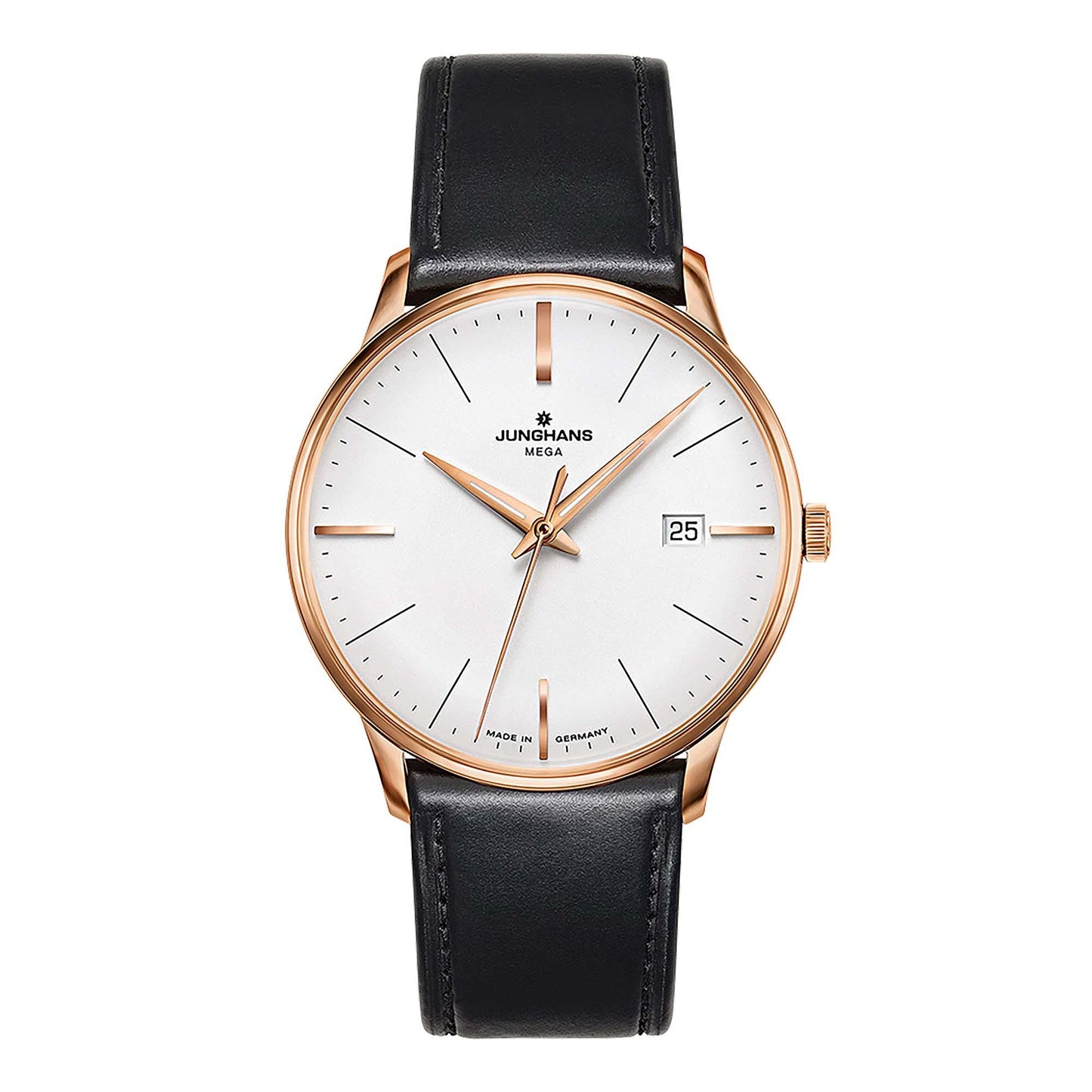 Meister MEGA, Leder von Junghans (58/7800.02)