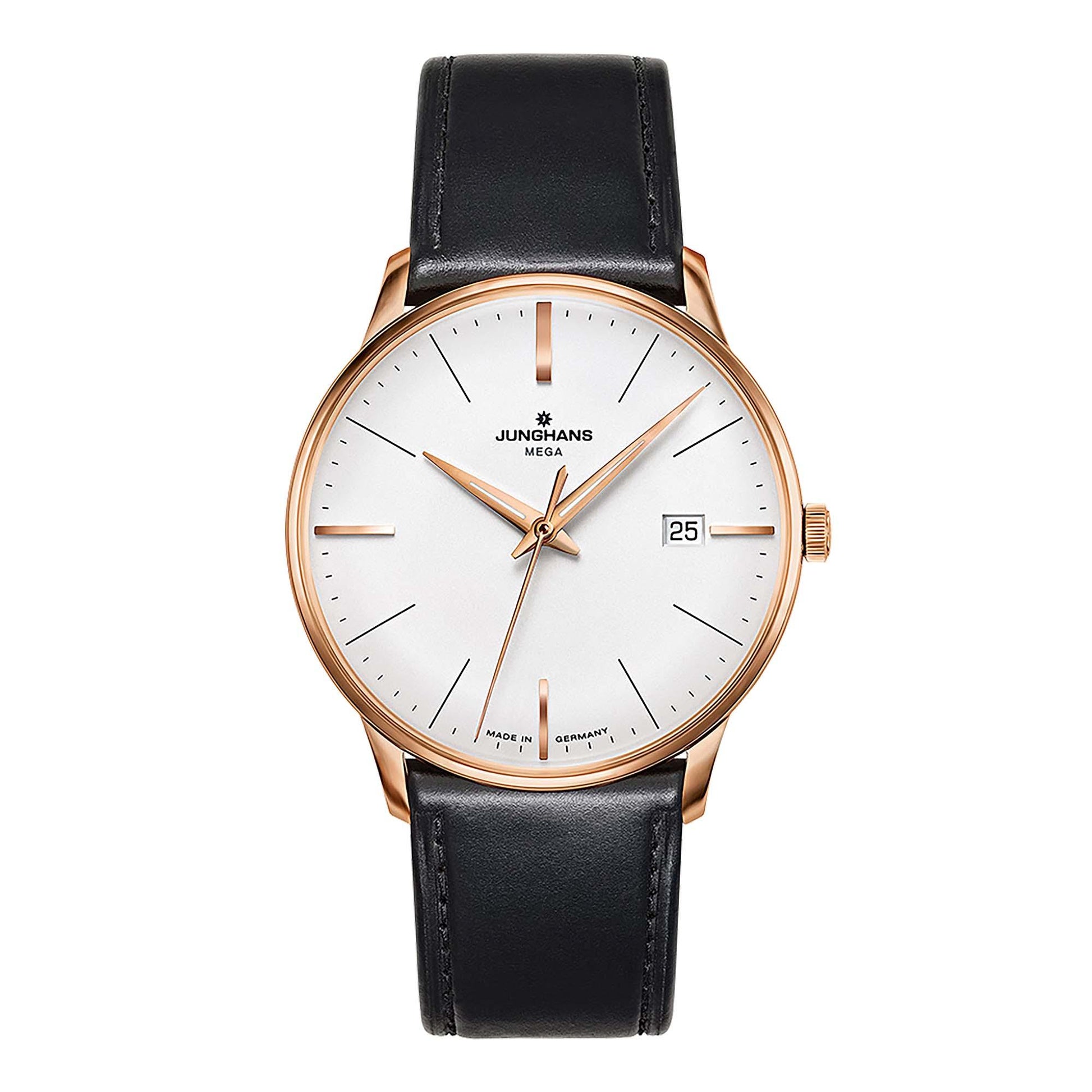 Meister MEGA, Leder von Junghans (58/7800.02)