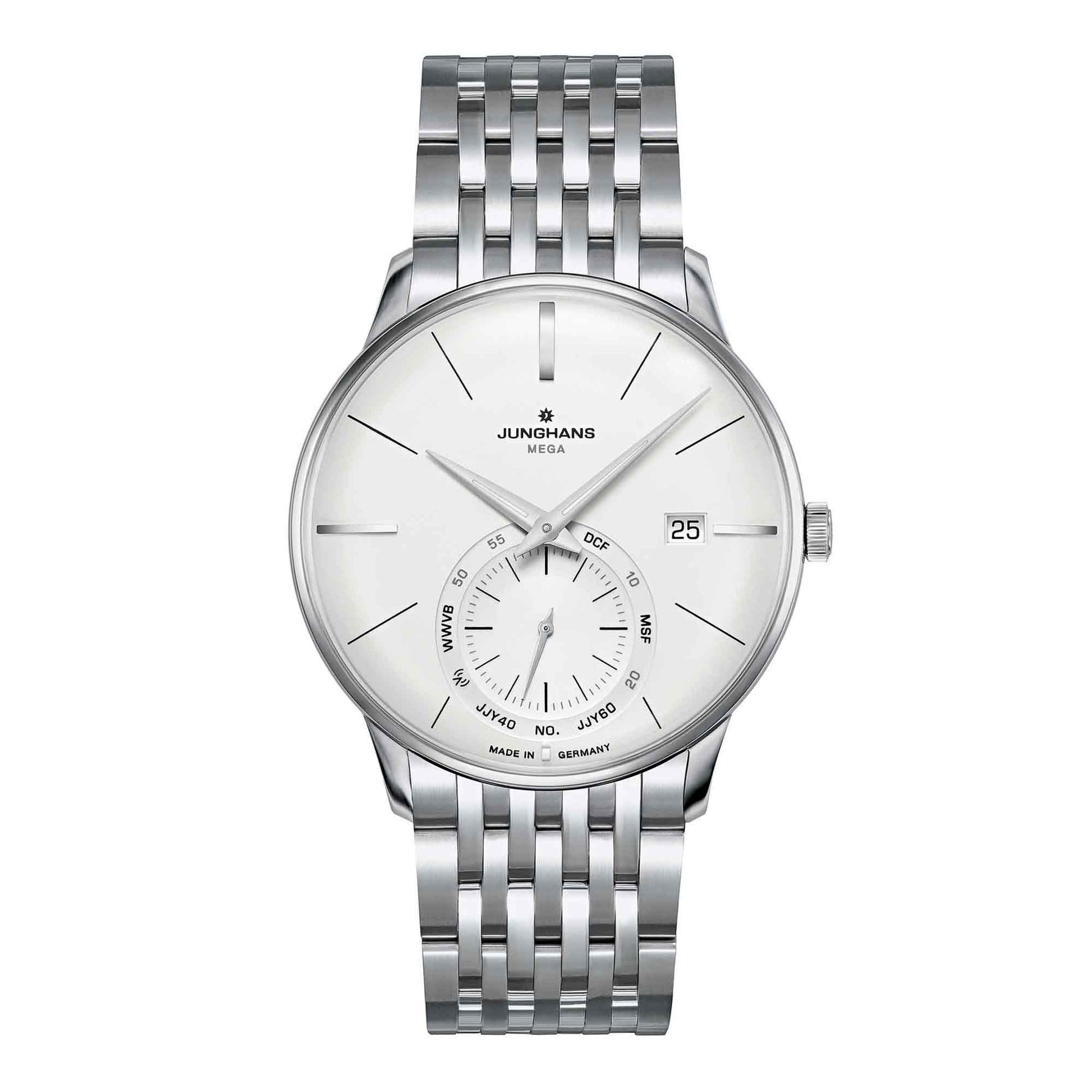 Meister MEGA Kleine Sekunde, Edelstahl von Junghans (58/4900.46)