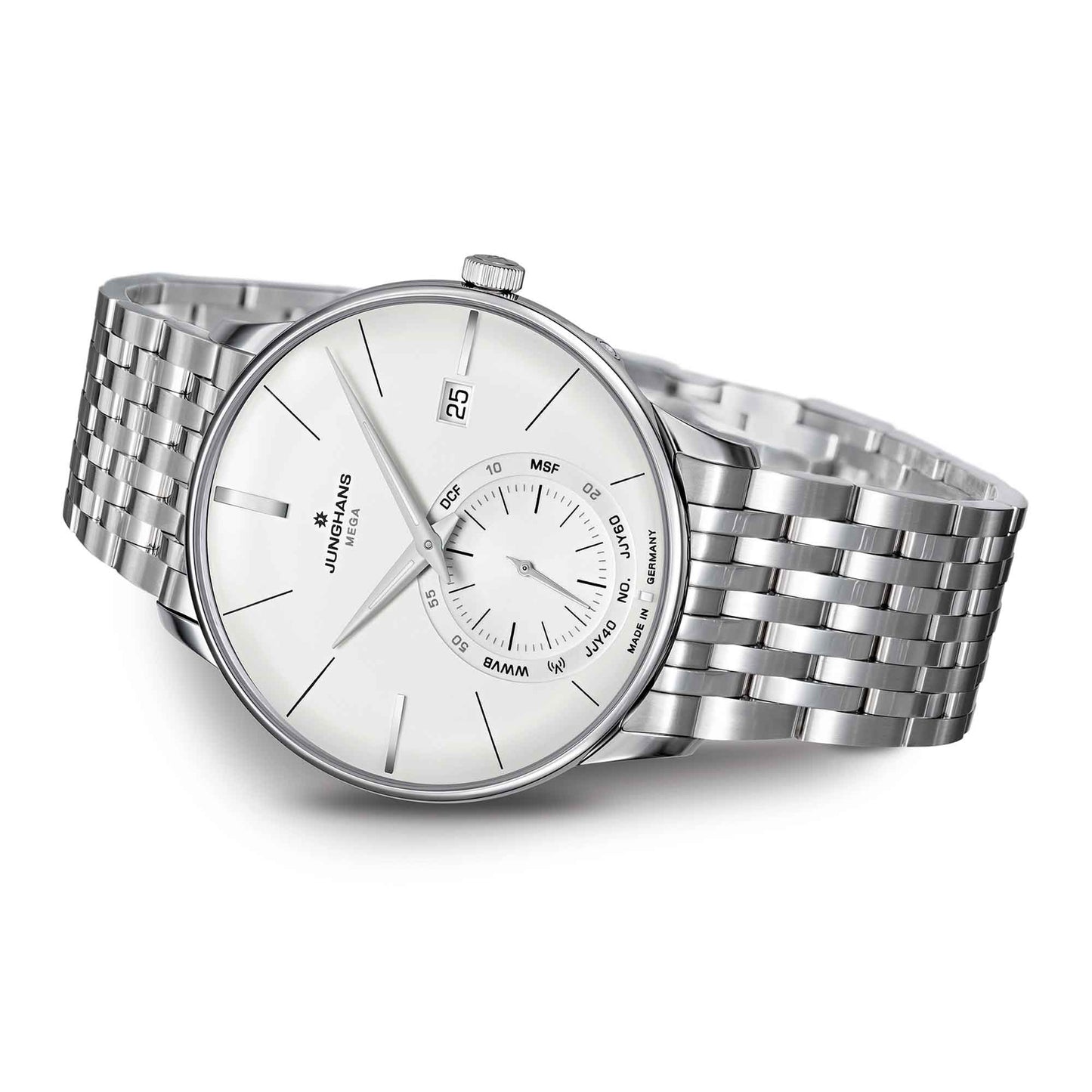 Meister MEGA Kleine Sekunde, Edelstahl von Junghans (58/4900.46)