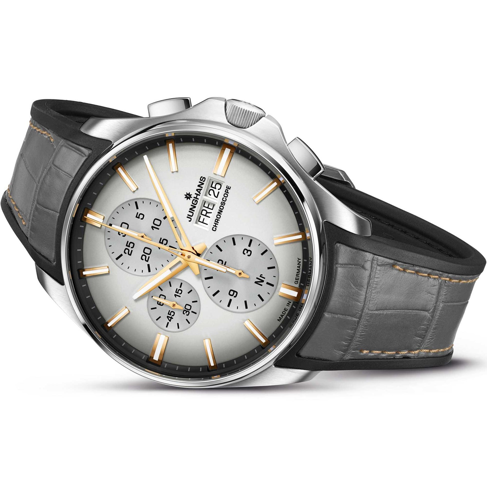Meister S Chronoscope Platin Edition 160, Platin von Junghans (27/9102.00)