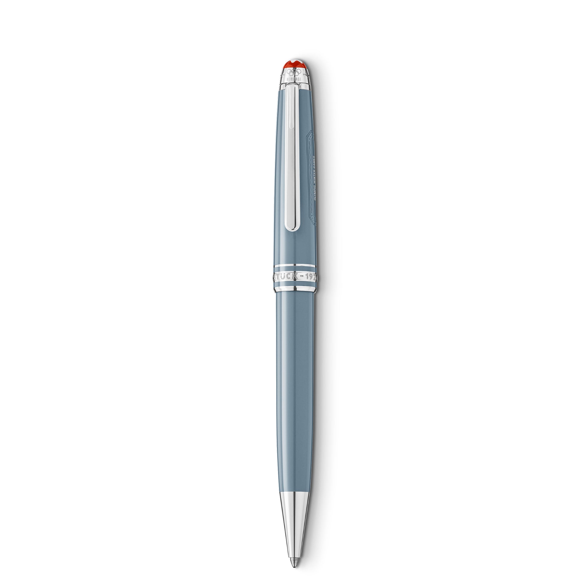 Meisterstück x Olympic Heritage Chamonix 1924 Classique Kugelschreiber, Platin von Montblanc (MB131365)