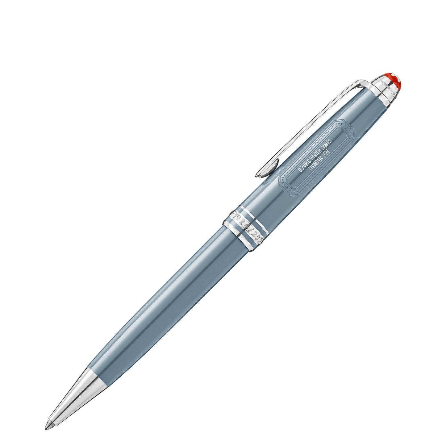 Meisterstück x Olympic Heritage Chamonix 1924 Classique Kugelschreiber, Platin von Montblanc (MB131365)