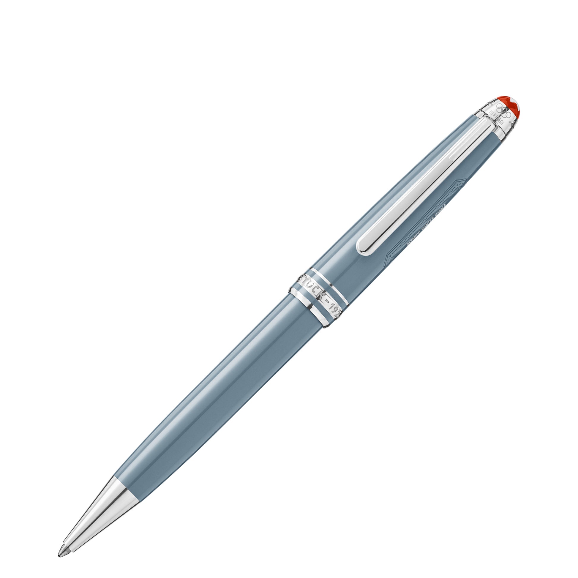 Meisterstück x Olympic Heritage Chamonix 1924 Classique Kugelschreiber, Platin von Montblanc (MB131365)