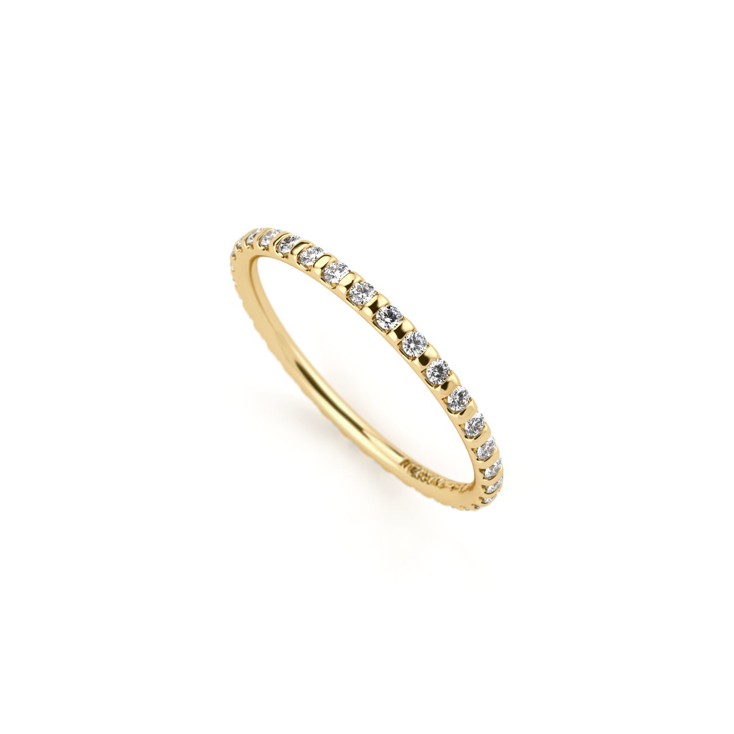 Memory Ring • Diamant von Niessing (N331951-0.01ct-gvs2-gloss-cy)