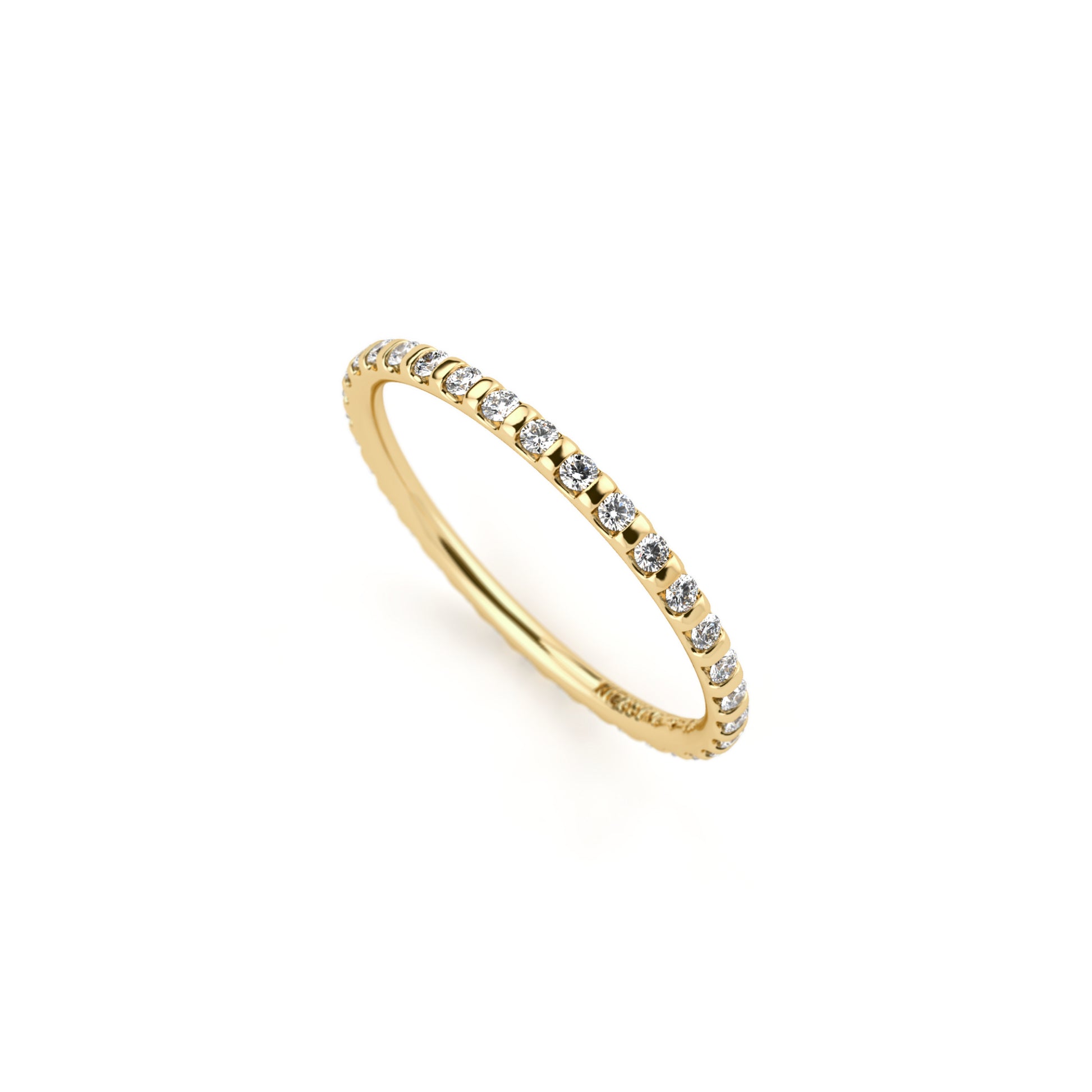 Memory Ring • Diamant von Niessing (N331951-0.01ct-gvs2-gloss-cy)