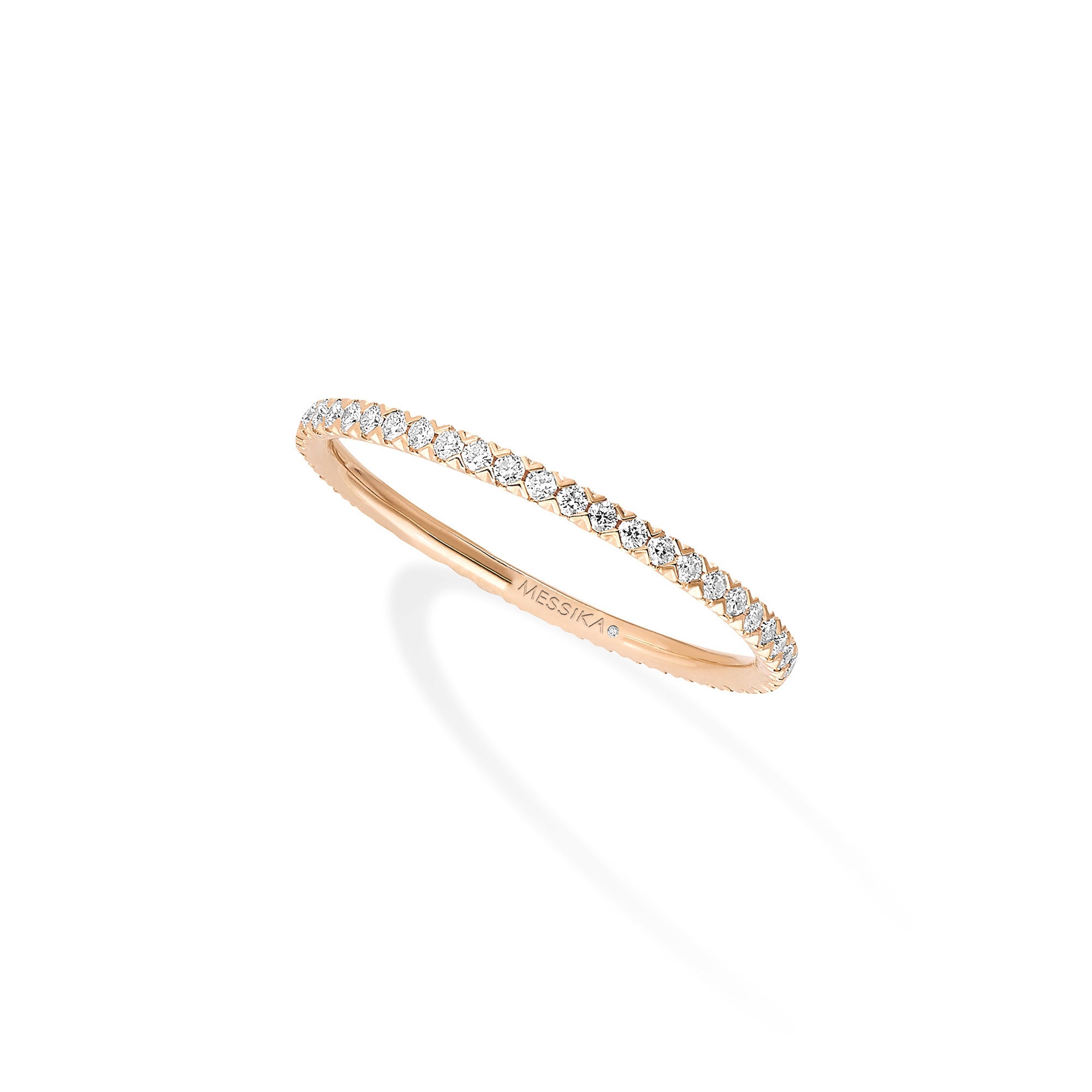 Messika Alliance Gatsby Ring (04036-PG) aus Roségold mit Diamant
