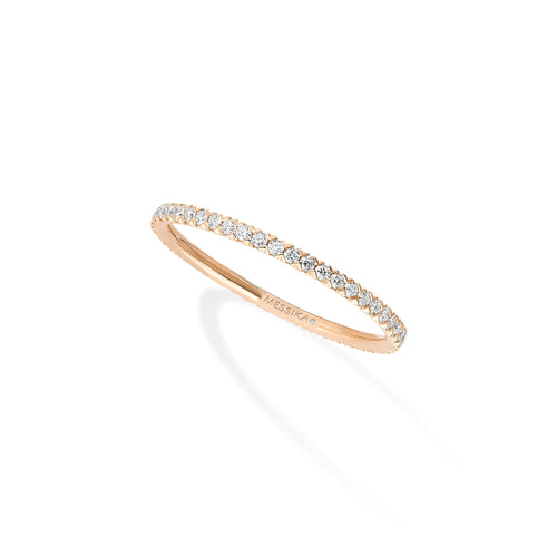 Messika Alliance Gatsby Ring (04036-PG) aus Roségold mit Diamant