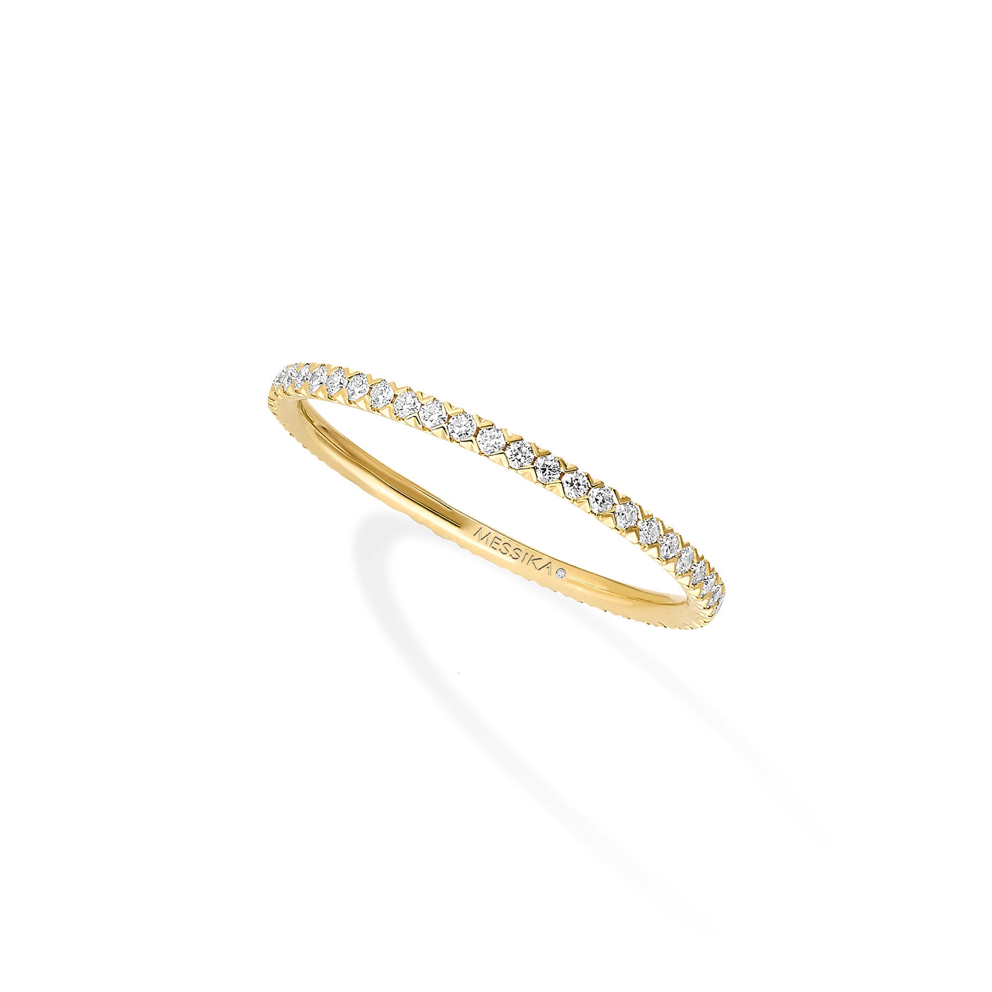 Messika Alliance Gatsby Ring (04036-YG) aus Gelbgold mit Diamant