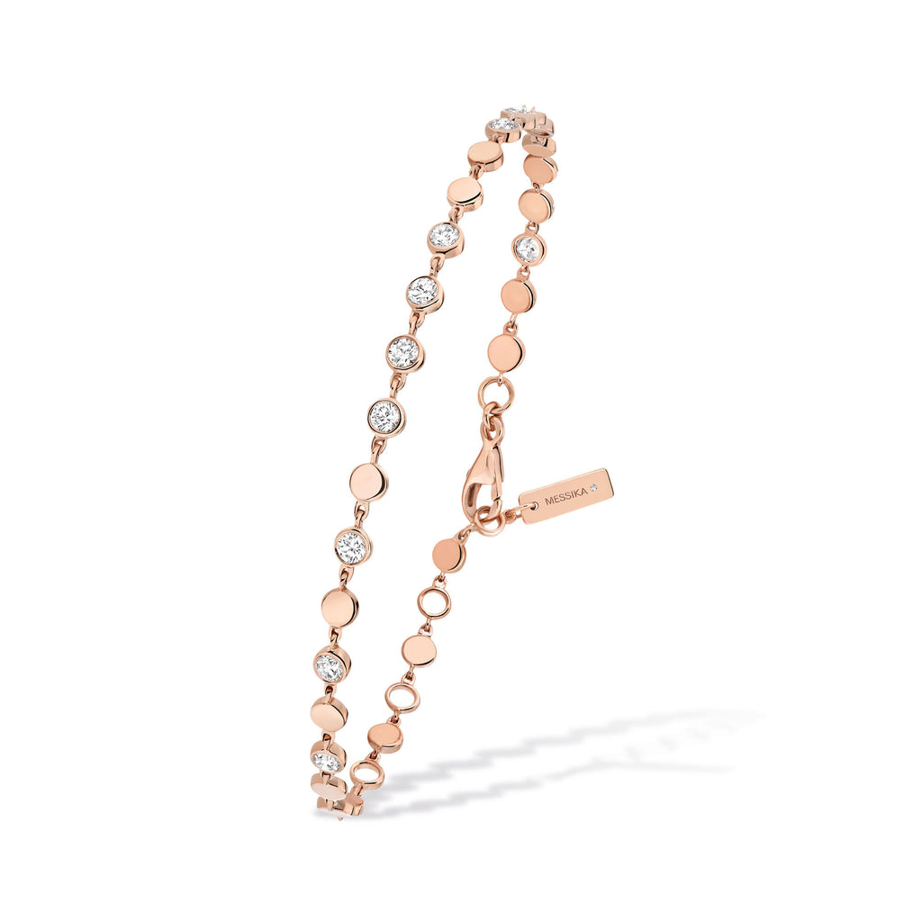 Messika D-Vibes Armband KM (12350-PG) aus Roségold mit Diamant