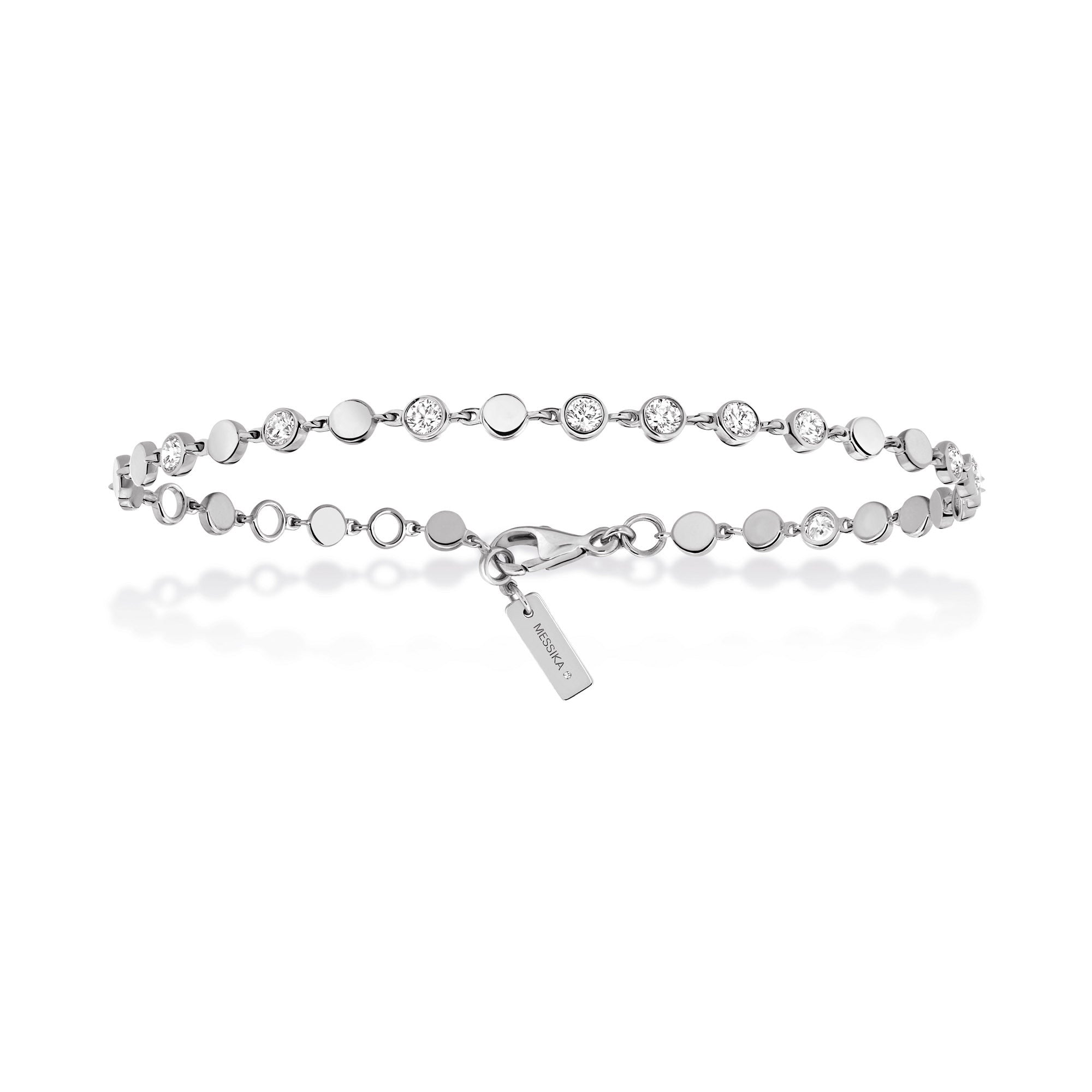 Messika D-Vibes Armband KM (12350-WG) aus Weißgold mit Diamant