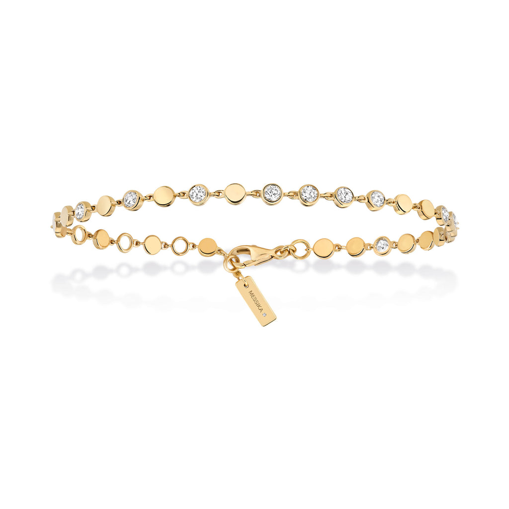 Messika D-Vibes Armband KM (12350-YG) aus Gelbgold mit Diamant