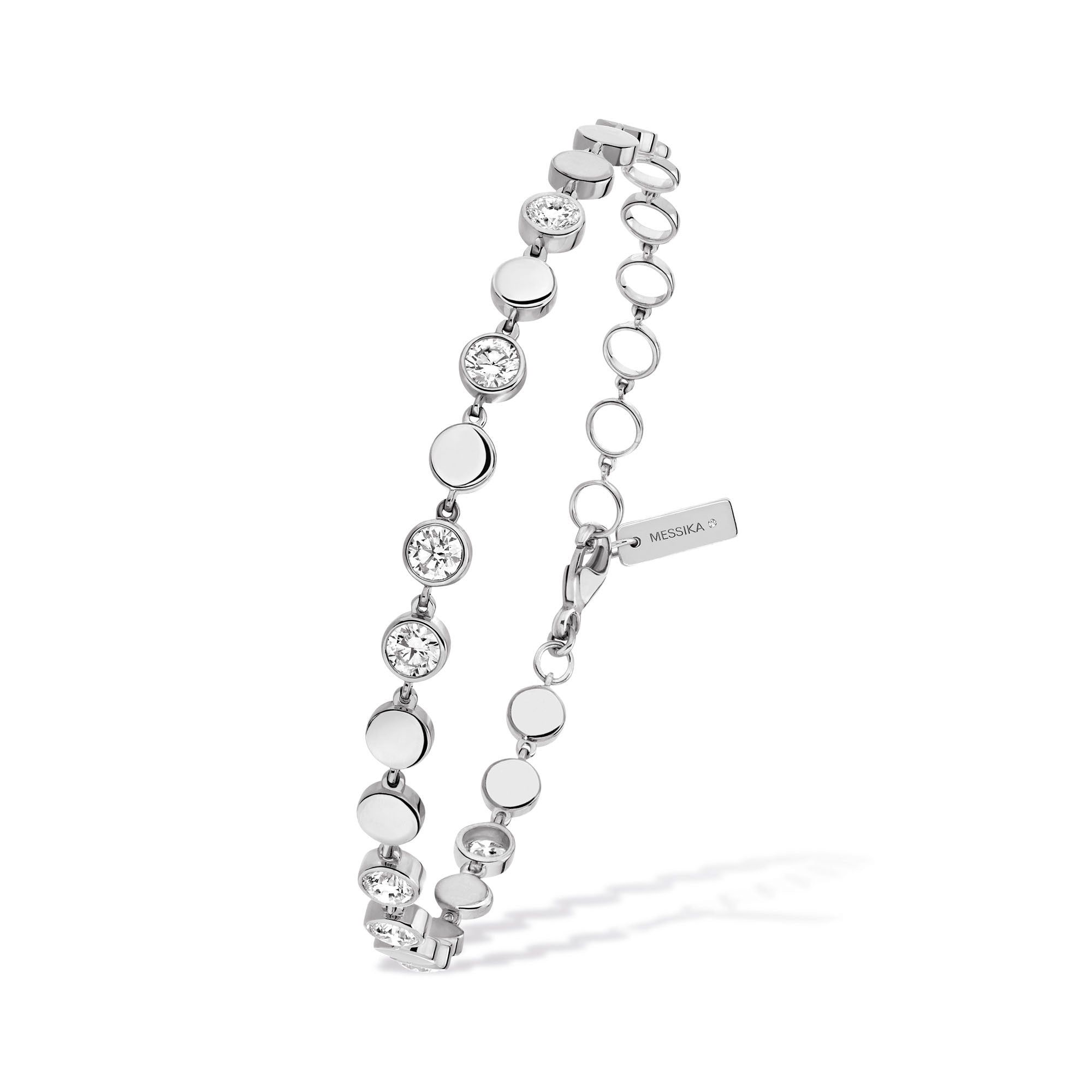 Messika D-Vibes Armband MM (12484-WG) aus Weißgold mit Diamant