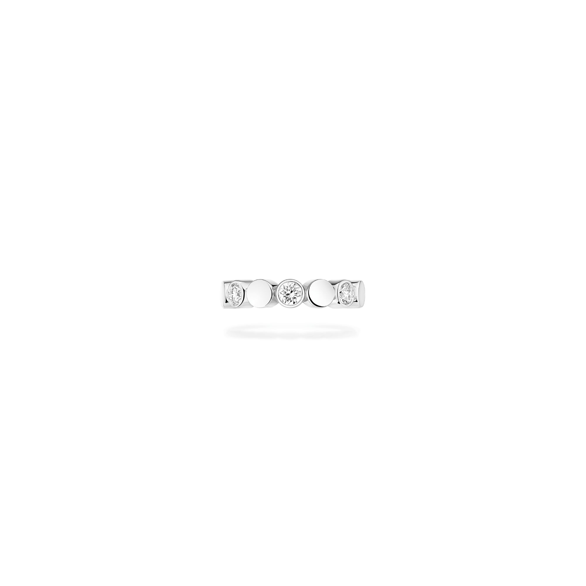 Messika D-Vibes Einzelner Ohrclip (13151-WG) aus Weißgold mit Diamant