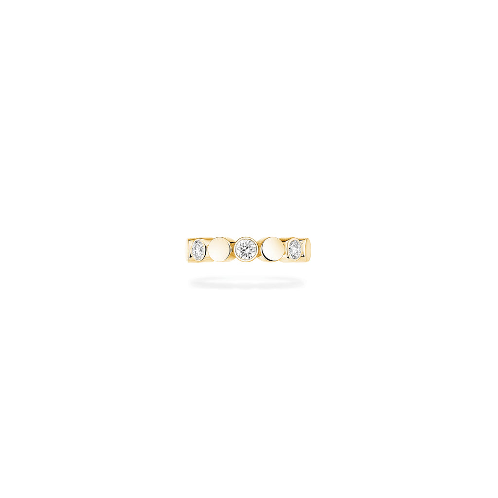 Messika D-Vibes Einzelner Ohrclip (13151-YG) aus Gelbgold mit Diamant