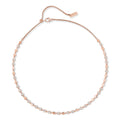 Messika D-Vibes Halskette KM (12351-PG) aus Roségold mit Diamant