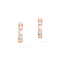 Messika D-Vibes Mini-Creolen (13450-PG) aus Roségold mit Diamant
