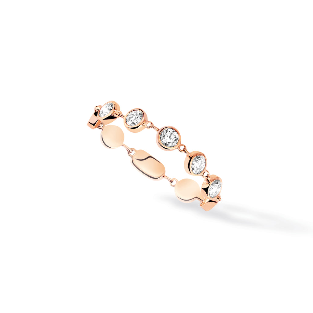 Messika D-Vibes Ring KM (12990-PG) aus Roségold mit Diamant