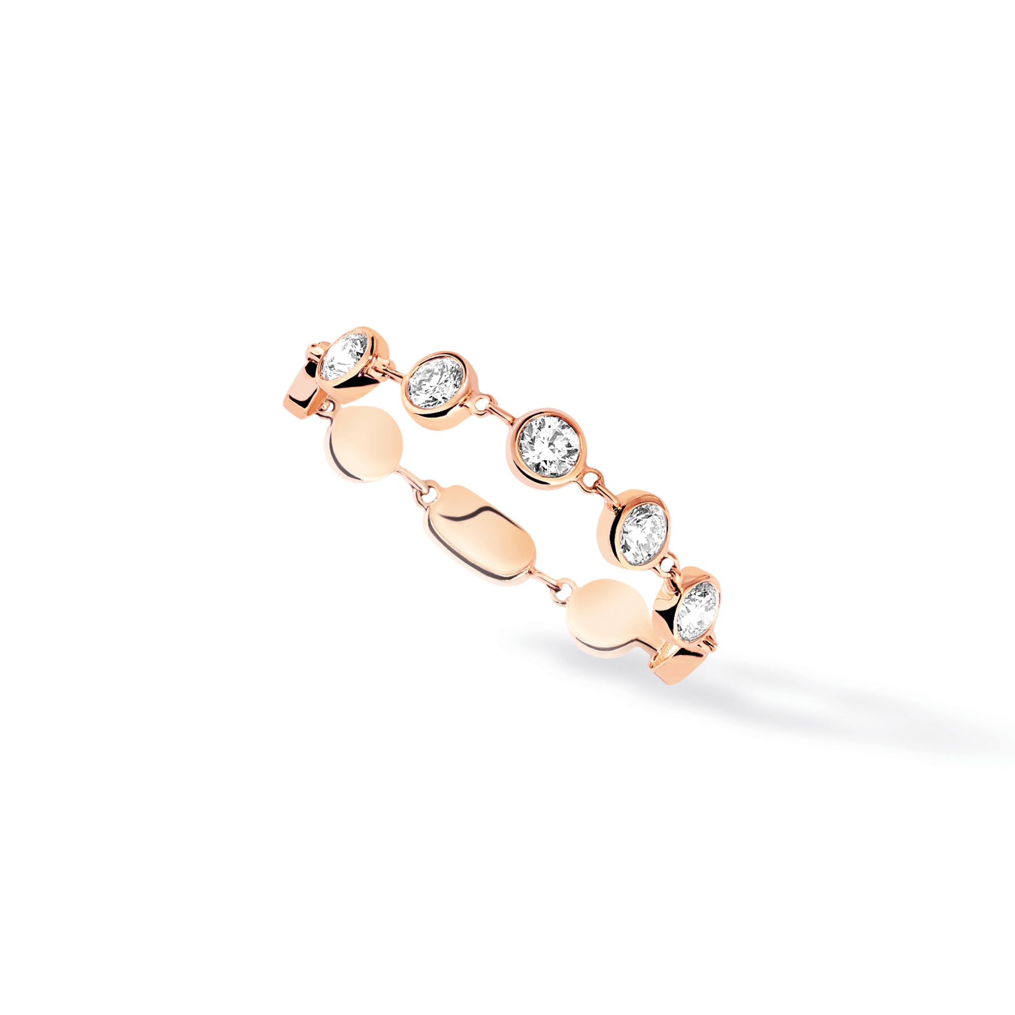 Messika D-Vibes Ring KM (12990-PG) aus Roségold mit Diamant