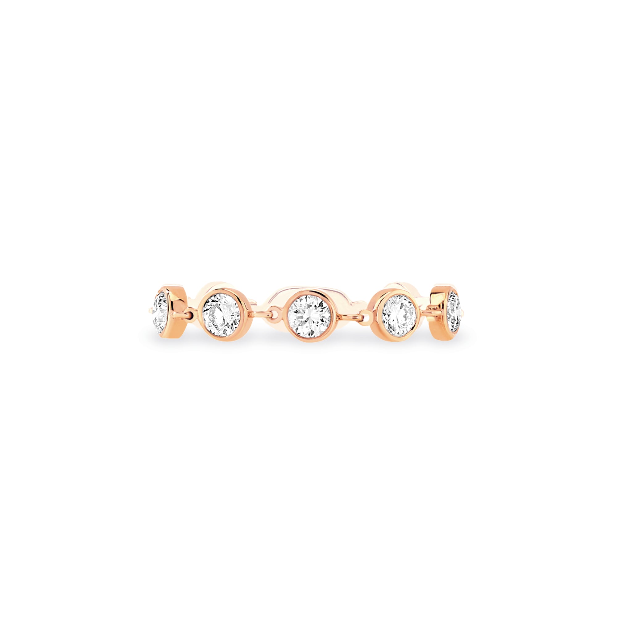 Messika D-Vibes Ring KM (12990-PG) aus Roségold mit Diamant