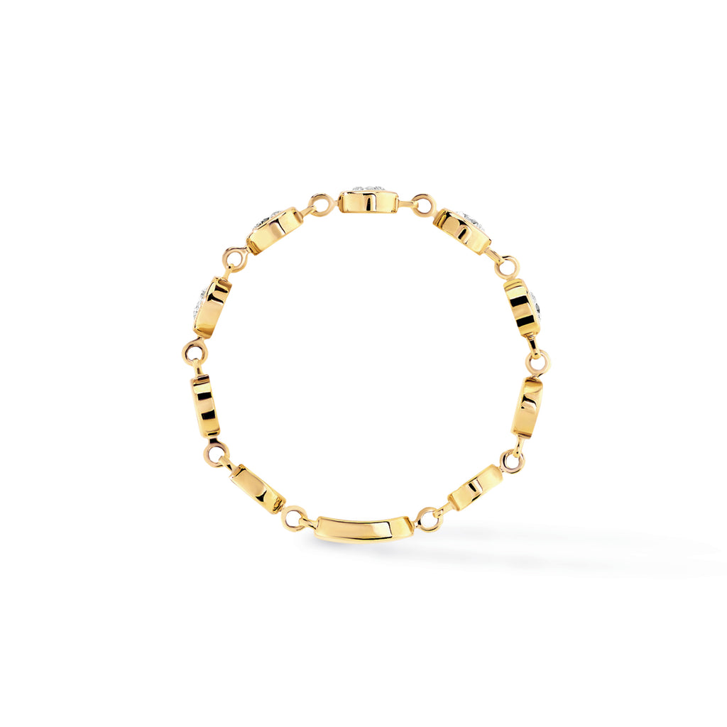 Messika D-Vibes Ring KM (12990-YG) aus Gelbgold mit Diamant