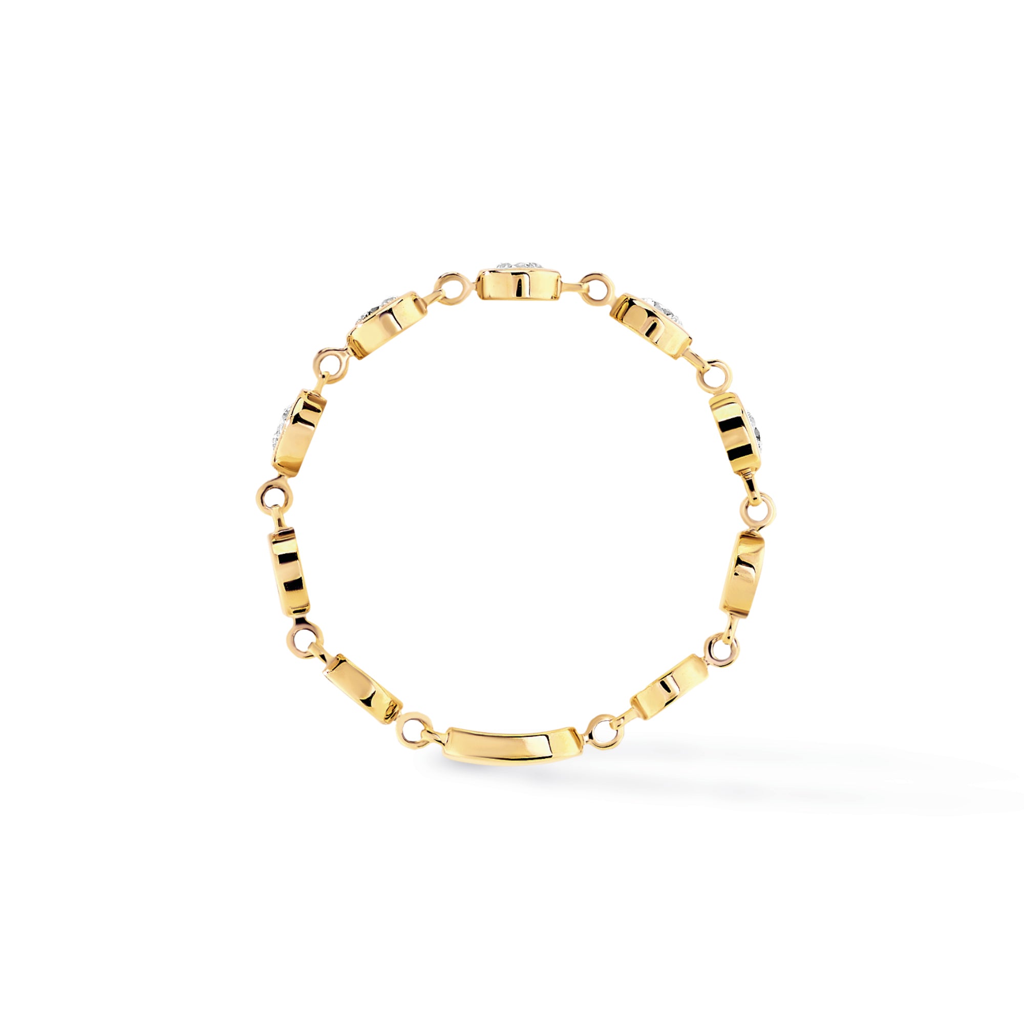 Messika D-Vibes Ring KM (12990-YG) aus Gelbgold mit Diamant