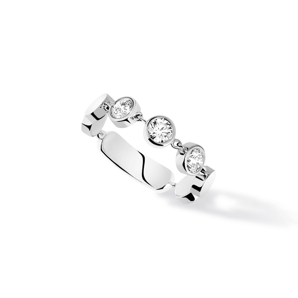 Messika D-Vibes Ring MM (12991-WG) aus Weißgold mit Diamant