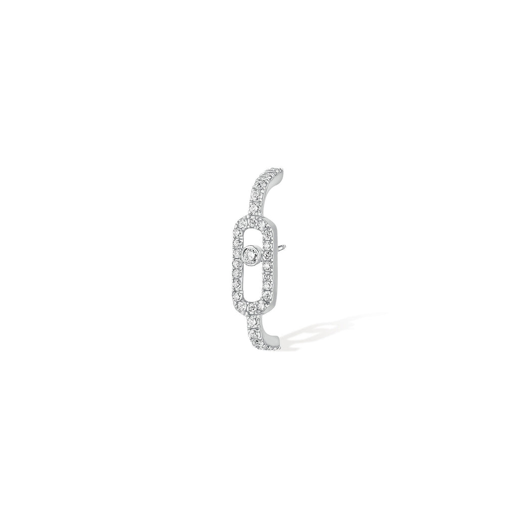 Messika Einzelner Move Uno Ohrring (10007-WG) aus Weißgold mit Diamant