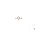 Messika Einzelner My Twin Ohrclip mittleres Ohr PS (10121-PG) aus Roségold mit Diamant