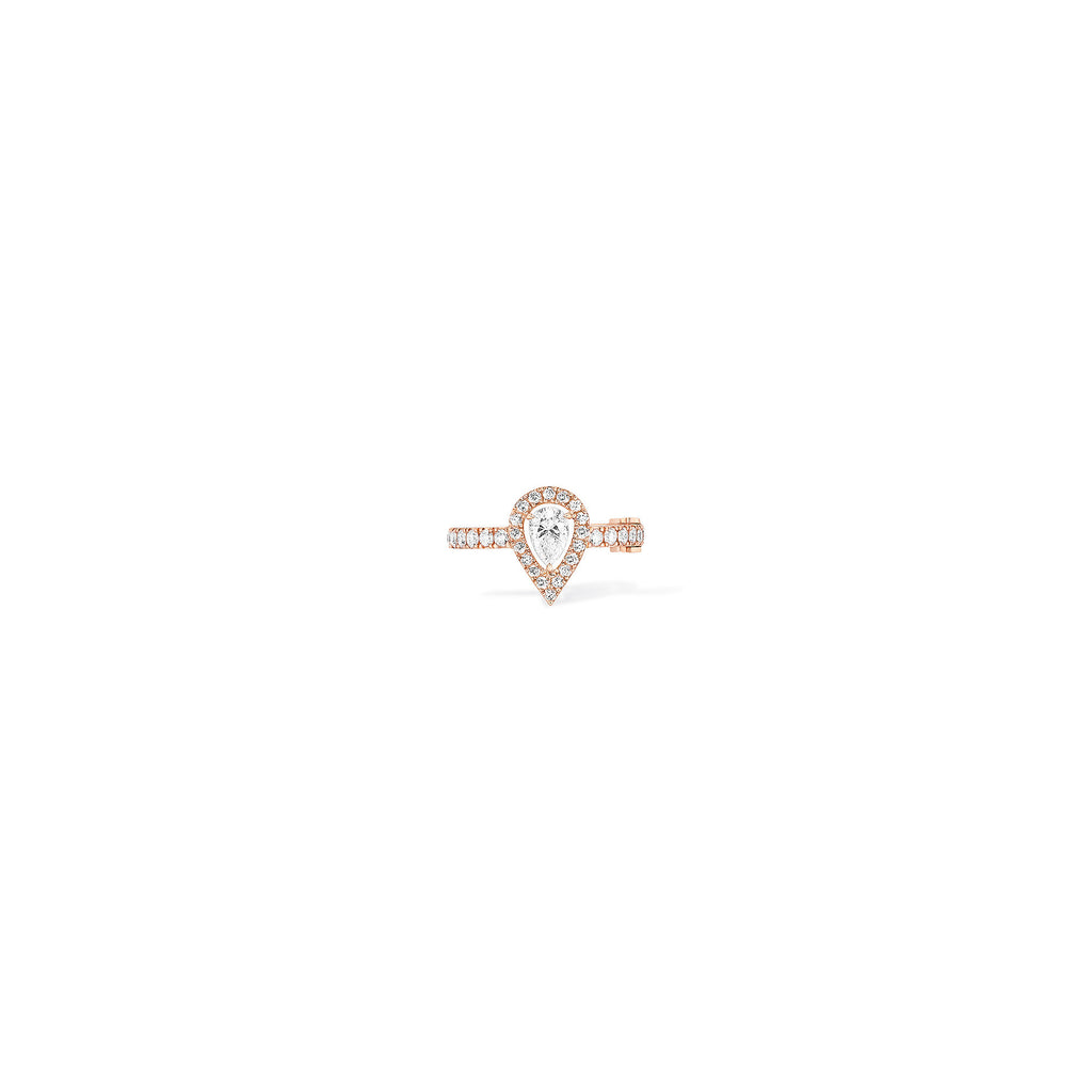 Messika Einzelner My Twin Ohrclip mittleres Ohr PS (10121-PG) aus Roségold mit Diamant