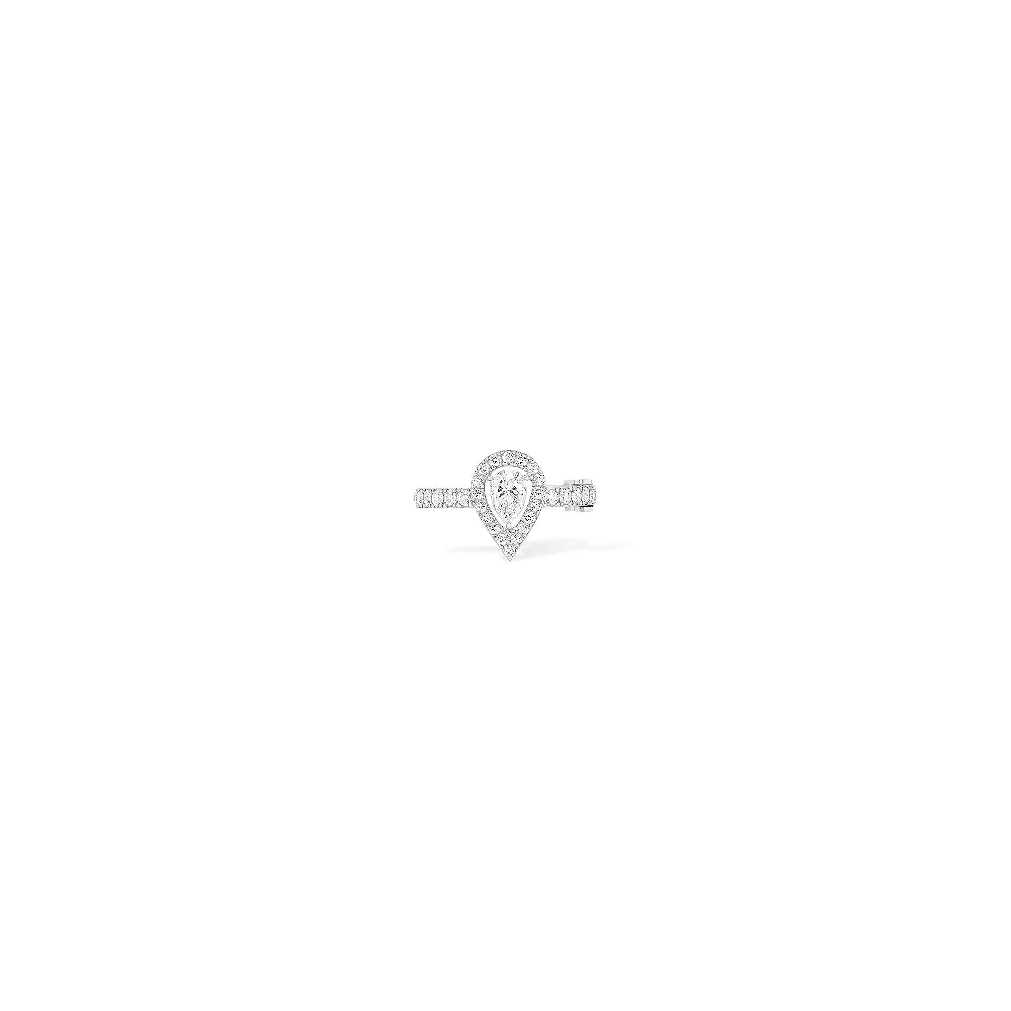 Messika Einzelner My Twin Ohrclip mittleres Ohr PS (10121-WG) aus Weißgold mit Diamant